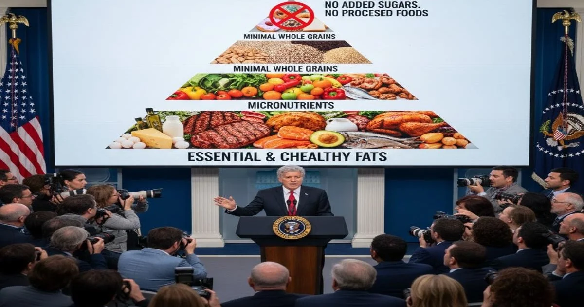 Distorted Food Pyramid The Great Dietary Flip: How the New