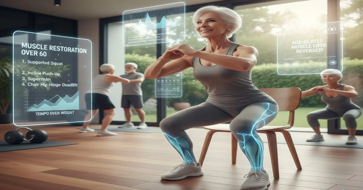 Reverse Sarcopenia After 60: The 4 Bodyweight Moves That Rebuild Muscle ...