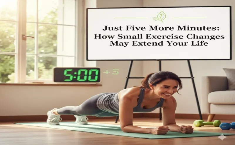 Just Five More Minutes: How Small Exercise Changes May Extend Your Life