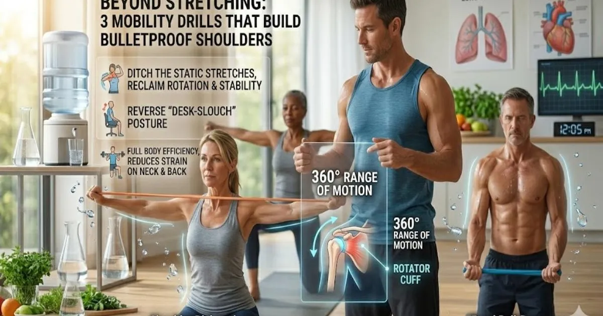 Beyond Stretching: 3 Mobility Drills That Build Bulletproof Shoulders ...
