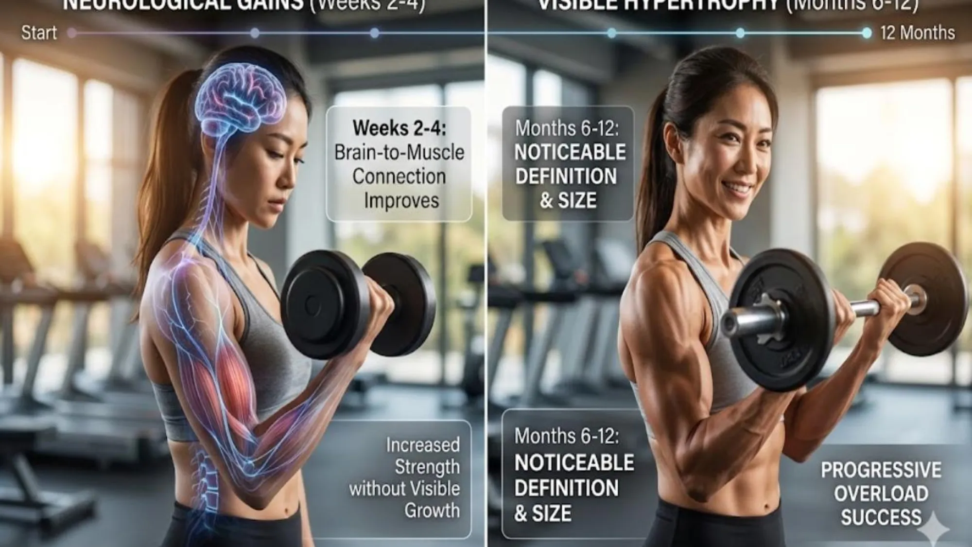 From Reps to Results: How Long Does It Really Take to See Muscle Growth?