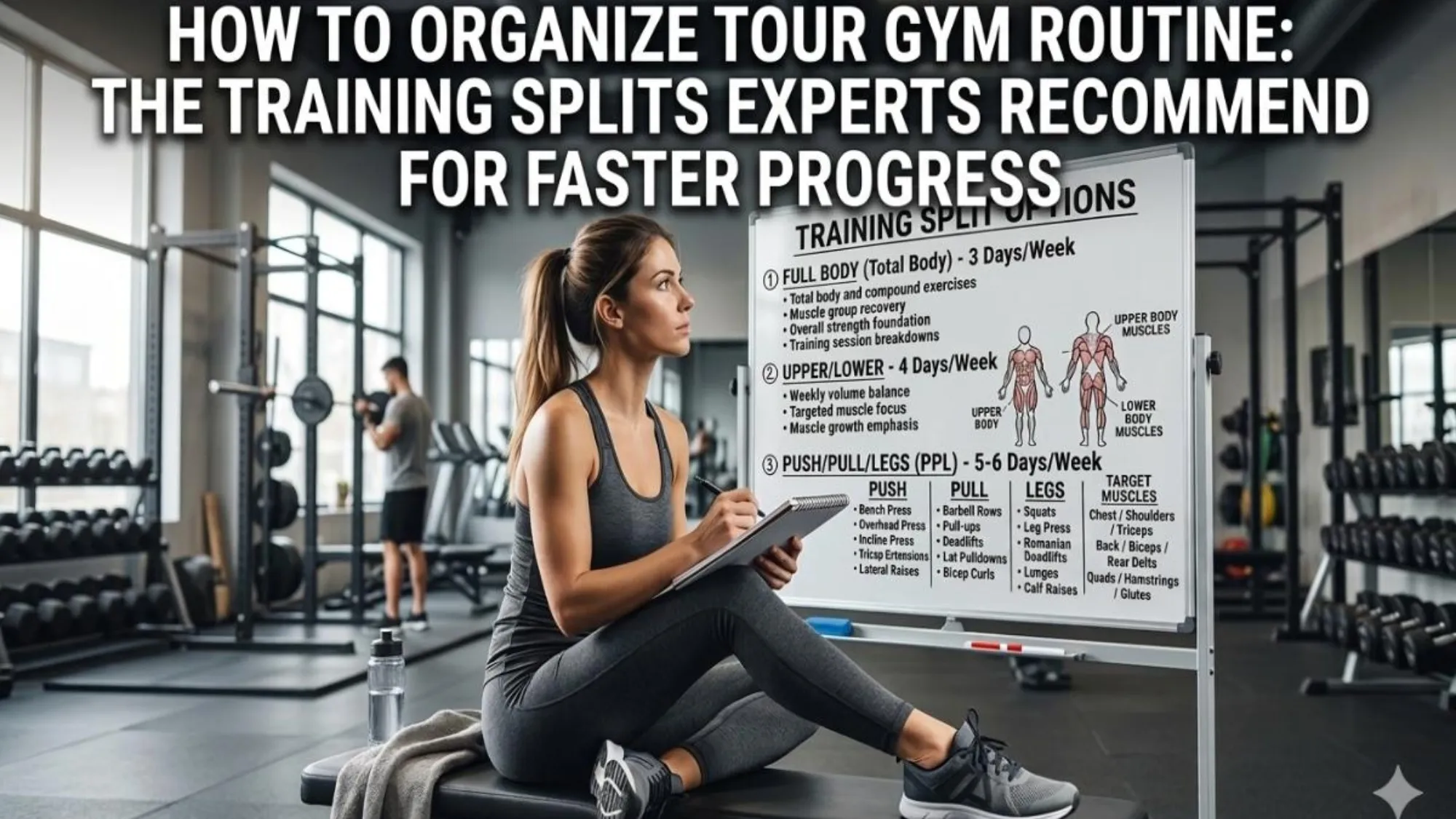 How to Organize Your Gym Routine: Expert-Recommended Training Splits ...