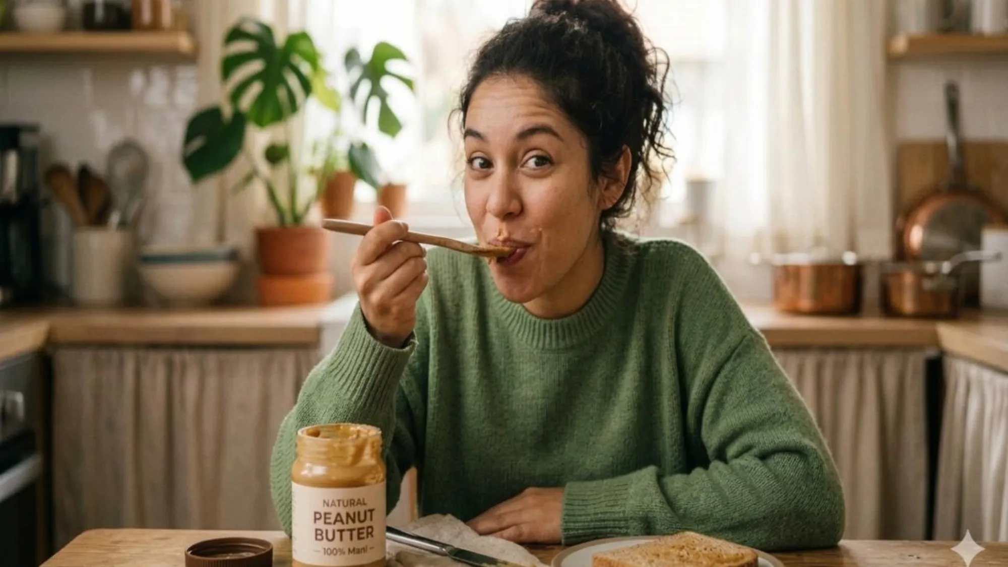 What happens to your blood sugar when you eat a spoonful of peanut butter?
