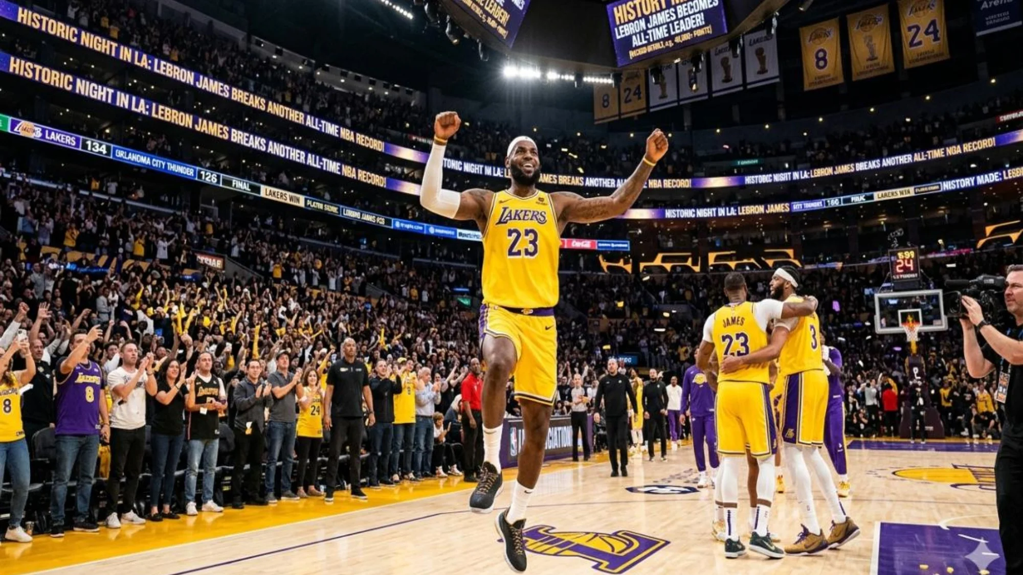NBA: LeBron James breaks another record in historic Lakers win, is he ...