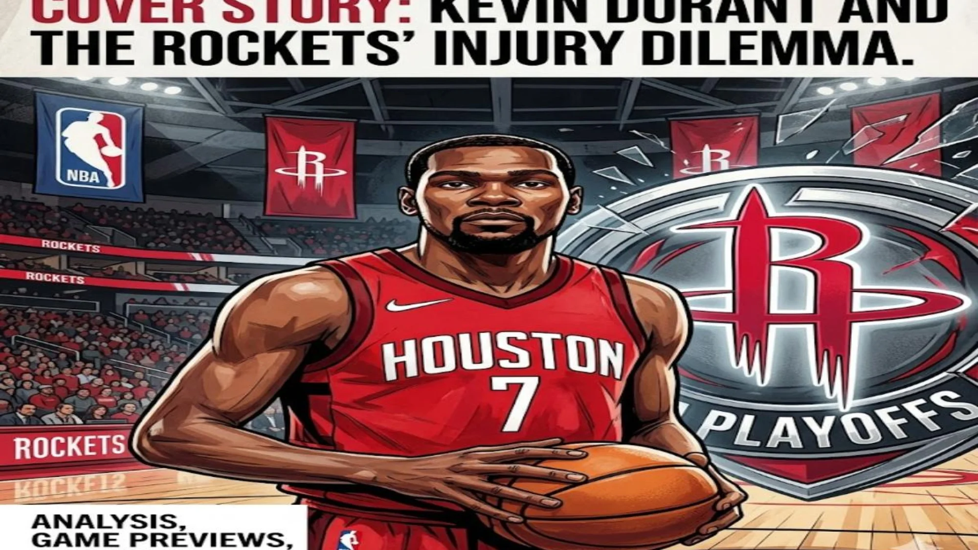 NBA Playoffs Shocker: Can Injuries Decide the Lakers vs. Rockets Series?