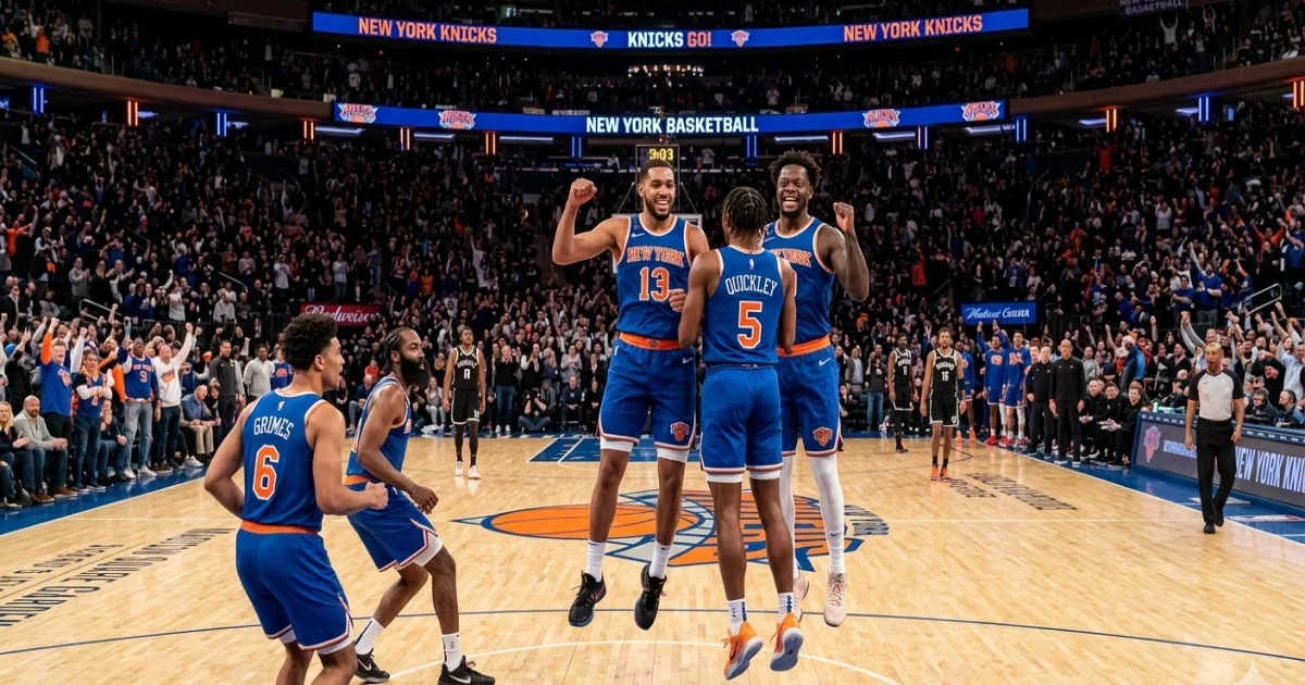 NBA Playoff Domination: Knicks crush 76ers in historic Game 1 rout, are ...