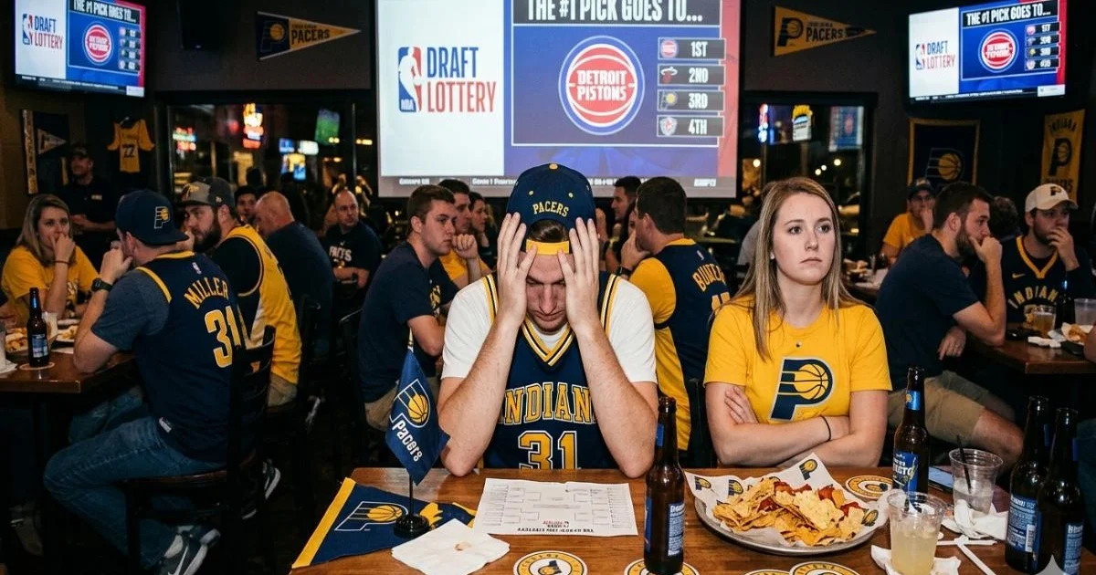 NBA Draft Lottery Disaster Leaves Pacers Empty-Handed, Did Indiana Just ...