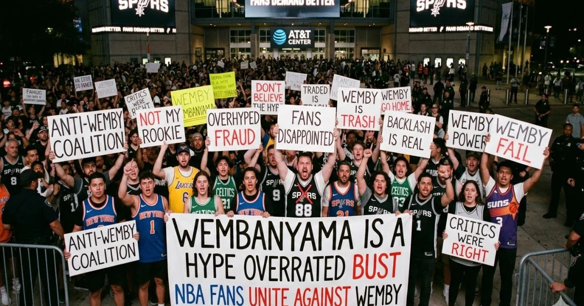 NBA Fans Turn on Victor Wembanyama After Viral Game 5 Clips Spark Major ...