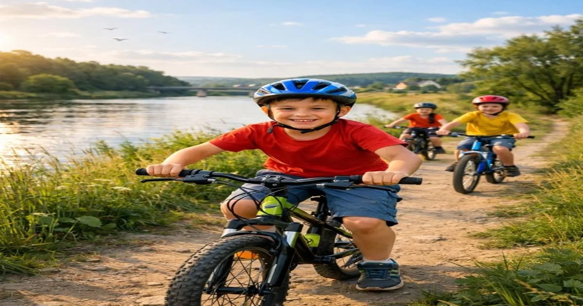Kids Once Rode Bikes for Miles Without Helmets